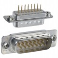 172-015-112-011 - CONN D-SUB PLUG 15P PNL MNT SLDR