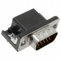 09561625812 - CONN D-SUB HD PLUG 15P R/A SLDR