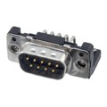 09661626812 - CONN D-SUB PLUG 9POS R/A SLDR