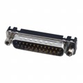 09653616713 - CONN D-SUB PLUG 25POS VERT SLDR