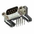 09661636813 - CONN D-SUB PLUG 9POS R/A SLDR