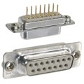 172-015-212-011 - CONN D-SUB RCPT 15P PNL MNT SLDR