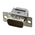 09661287700 - CONN D-SUB PLUG 9POS PNL MNT IDC
