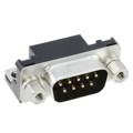 RDED-9P-LNA(4-40)(55) - CONN D-SUB PLUG 9POS R/A SLDR