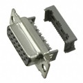 8315-7000 - CONN D-SUB RCPT 15P PNL MNT IDC