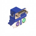 999-H15-PS2L571 - CONN D-SUB HD RCPT 15P R/A SLDR