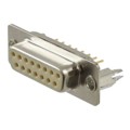 772-E15-213R051 - CONN D-SUB RCPT 15P PNL MNT SLDR