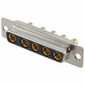 681M5W5203L001 - CONN D-SUB RCPT 5P PNL MNT SLDR