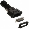 A-DF25-HOOD-WP - CONN D-SUB RCPT 25POS SLDR CUP