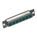 3024W7SCM99A10X - CONN D-SUB RCPT 24POS SLDR CUP