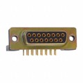 M24308/23-26F - CONN D-SUB RCPT 15POS R/A SOLDER