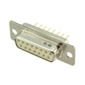 09642127230 - CONN D-SUB RCPT 15POS VERT SLDR