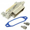 15-006553 - CONN D-SUB PLUG 15POS R/A SLDR