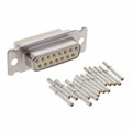 DAMA15SF225 - CONN D-SUB RCPT 15POS PNL MNT