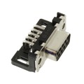 09661127601 - CONN D-SUB RCPT 9POS R/A SLDR