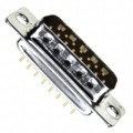 L717DA15PU - CONN D-SUB PLUG 15POS VERT SLDR