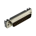 09653617711 - CONN D-SUB PLUG 25POS VERT SLDR