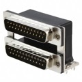 ASUB-277-25TP23 - CONN D-SUB PLUG 25POS R/A SLDR