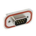 MDBRE09PMAN0 - CONN D-SUB PLUG 9POS PNL MNT