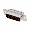 FCE17A15PM210 - CONN D-SUB PLUG 15POS SLDR CUP