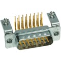 09641247242 - CONN D-SUB PLUG 9POS R/A SLDR