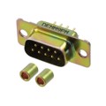 DEMM-9P-M - CONN D-SUB PLUG 9P PNL MNT SLDR