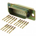 DAMAM-15P - CONN D-SUB PLG 15P PNL MT CRIMP