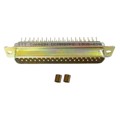 DCMM-37P-Z - CONN D-SUB PLUG 37P PNL MNT SLDR