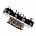 D09P24A6GL00LF - CONN D-SUB PLUG 9POS VERT SLDR