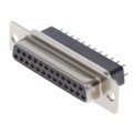 K88X-BD-25S - CONN D-SUB RCPT 25POS VERT SLDR