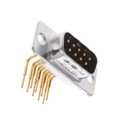 L717DFE09P1AON - CONN D-SUB PLUG 9POS R/A SLDR
