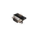 A-HDS 15 A-KG/T - CONN D-SUB HD PLUG 15P R/A SLDR