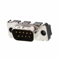 D09P24B4PA00LF - CONN D-SUB PLUG 9POS VERT SLDR