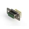 630-M09-240-GT1 - 630M SERIES RIGHT ANGLE D-SUB RE