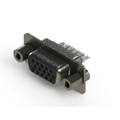 638-015-232-043 - 638 SERIES VERTICAL D-SUB RECEPT