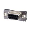 DE09-SS-24 - CONN D-SUB RCPT 9P SMD R/A SLDR