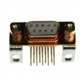 174-E09-211R141 - CONN D-SUB RCPT 9POS R/A SLDR