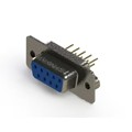 628-M09-221-LT2 - 628M SERIES VERTICAL D-SUB RECEP