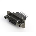 638-015-231-058 - 638 SERIES VERTICAL D-SUB RECEPT