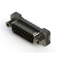 627-015-326-013 - 627 SERIES VERTICAL D-SUB PLUG C
