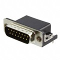 ADS15A-KG-TAXB5 - CONN D-SUB PLUG 15POS R/A SLDR
