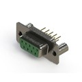 628-M09-221-GT3 - 628M SERIES VERTICAL D-SUB RECEP