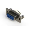 628-M09-221-LT3 - 628M SERIES VERTICAL D-SUB RECEP