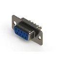 628-M09-222-LT1 - 628M SERIES VERTICAL D-SUB RECEP