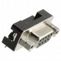 XM3B-0942-132LS - CONN D-SUB RCPT 9POS R/A SLDR