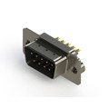 627-M09-222-LN2 - 627M SERIES VERTICAL D-SUB PLUG