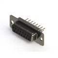 628-M15-221-BN1 - 628M SERIES VERTICAL D-SUB RECEP