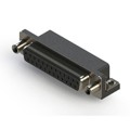 622-025-260-050 - 622 SERIES RIGHT ANGLE D-SUB REC