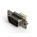 637-M15-230-BT2 - 637M SERIES VERTICAL D-SUB PLUG