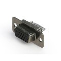 638-015-332-041 - 638 SERIES VERTICAL D-SUB RECEPT